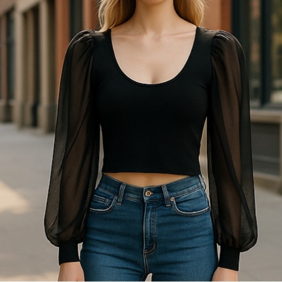 Free People Intimately Yours Top, XS/Small, Black - Picture 1 of 7